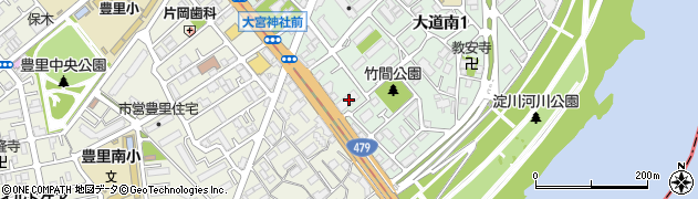 【パーキンソン病専門住宅】スーパー・コート 東淀川周辺の地図