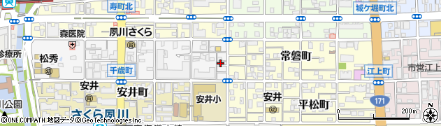 株式会社阪神青写真工業所周辺の地図