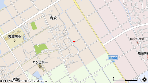 〒675-1124 兵庫県加古郡稲美町森安の地図