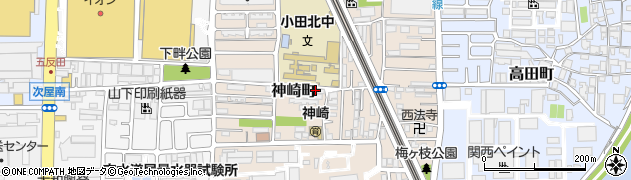 兵庫県尼崎市神崎町26-10周辺の地図