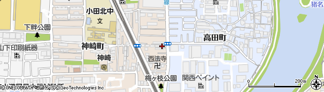 兵庫県尼崎市神崎町37-31周辺の地図