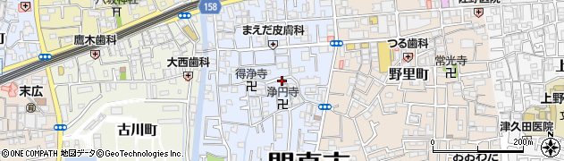 大阪府門真市常盤町10-4周辺の地図