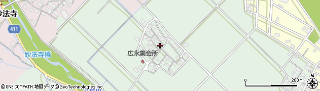 三重県津市分部434周辺の地図