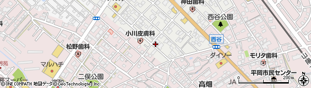 兵庫県加古川市平岡町新在家59周辺の地図