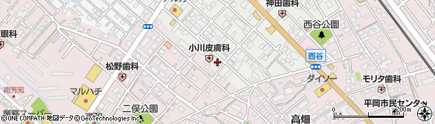 兵庫県加古川市平岡町新在家87周辺の地図