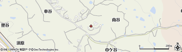 京都府木津川市鹿背山南谷14周辺の地図