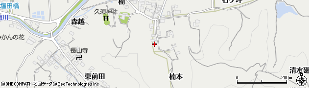 愛知県知多郡南知多町内海楠本92周辺の地図