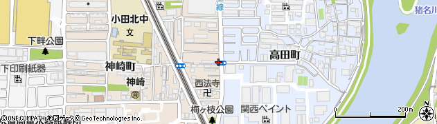 兵庫県尼崎市神崎町37-18周辺の地図