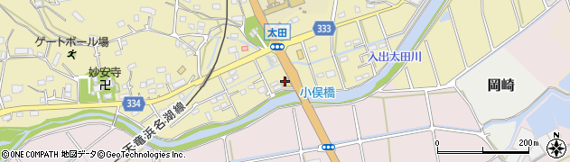 スズキ自販浜松湖西店周辺の地図