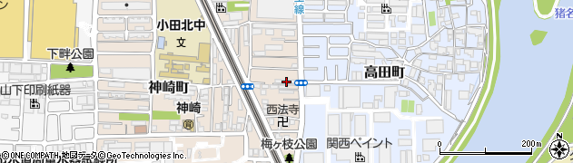 兵庫県尼崎市神崎町37-21周辺の地図