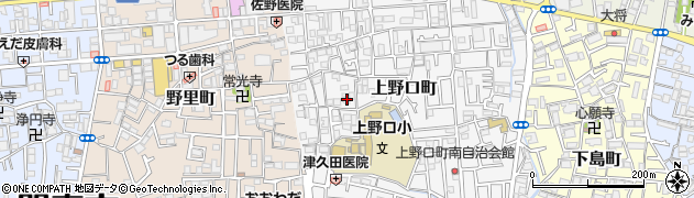 大阪府門真市上野口町15-17周辺の地図