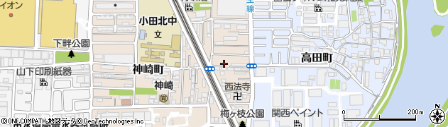 兵庫県尼崎市神崎町37-2周辺の地図