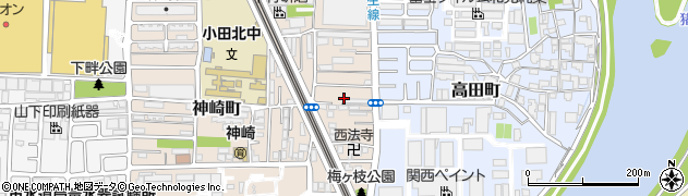 兵庫県尼崎市神崎町37周辺の地図