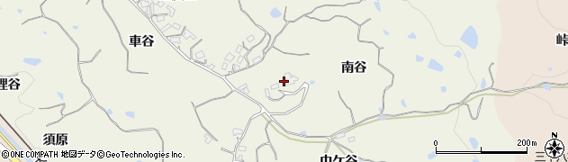 京都府木津川市鹿背山（南谷）周辺の地図