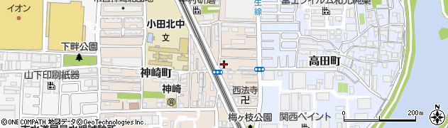 兵庫県尼崎市神崎町37-4周辺の地図