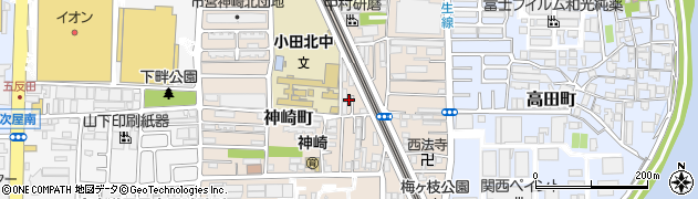 兵庫県尼崎市神崎町25周辺の地図