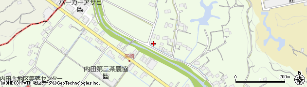 静岡県菊川市中内田1480周辺の地図