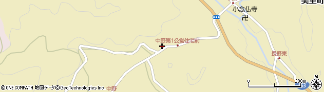 三重県津市美里町北長野742周辺の地図