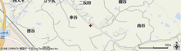 京都府木津川市鹿背山車谷26周辺の地図