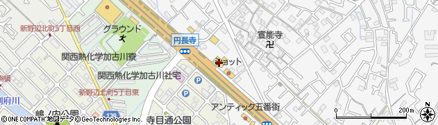 快活CLUB250号加古川店周辺の地図