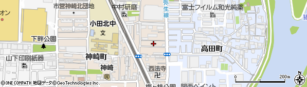 兵庫県尼崎市神崎町38周辺の地図