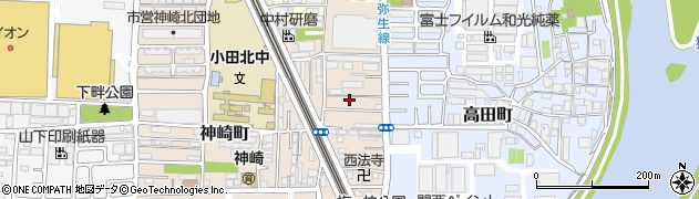 兵庫県尼崎市神崎町38-7周辺の地図