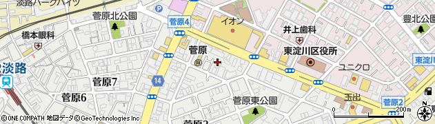 大阪合同交通株式会社周辺の地図
