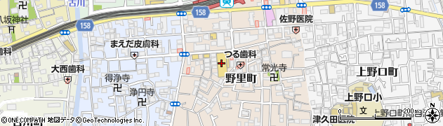 ワッツパレット　大和田店周辺の地図