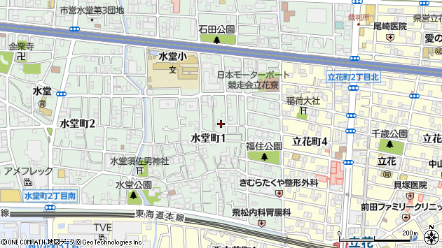 〒661-0026 兵庫県尼崎市水堂町の地図
