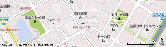 河田鉄工所　西神工場周辺の地図
