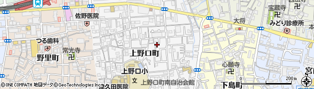 大阪府門真市上野口町24周辺の地図
