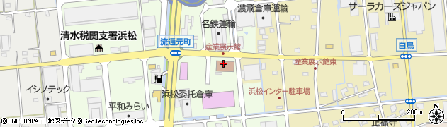 静岡県浜松市東区周辺の地図