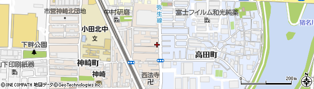 兵庫県尼崎市神崎町39-30周辺の地図