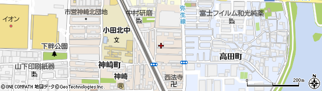 兵庫県尼崎市神崎町39-1周辺の地図
