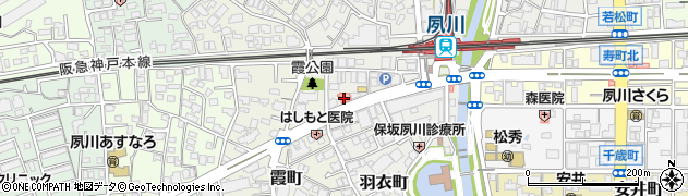 東急リバブル株式会社夙川センター周辺の地図