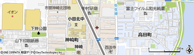 兵庫県尼崎市神崎町41-22周辺の地図