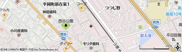 兵庫県加古川市平岡町西谷99周辺の地図