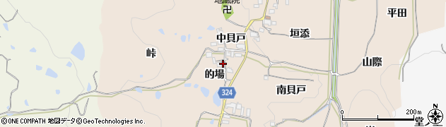 京都府木津川市加茂町観音寺的場周辺の地図