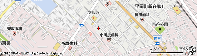 兵庫県加古川市平岡町新在家89周辺の地図