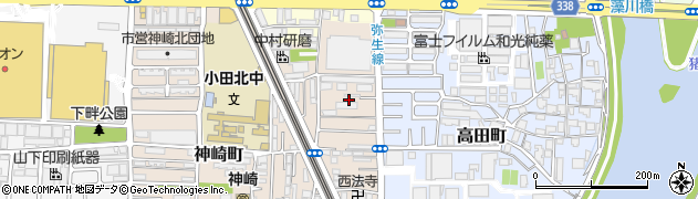 兵庫県尼崎市神崎町39周辺の地図