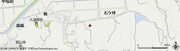 愛知県知多郡南知多町内海石ケ坪周辺の地図