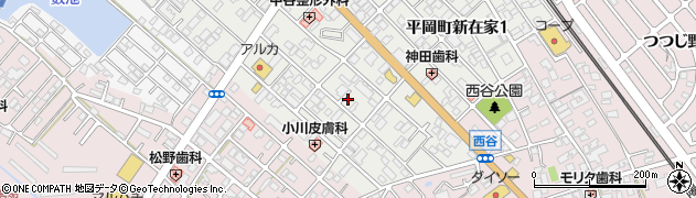 兵庫県加古川市平岡町新在家80周辺の地図