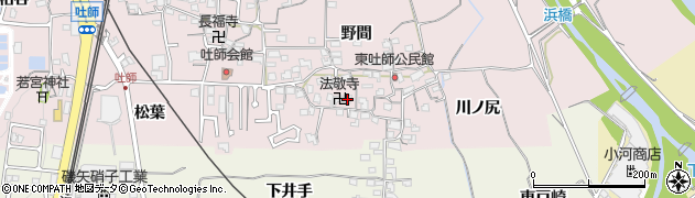 法敬寺周辺の地図