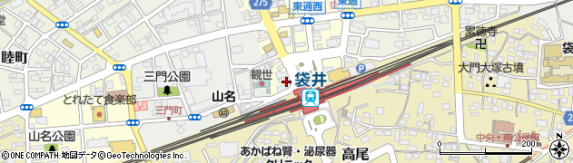 寿司 海鮮 和食居酒屋 はなの舞 袋井駅前店周辺の地図