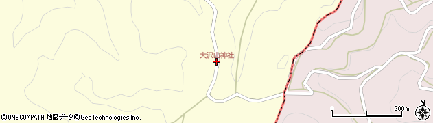 大沢山神社周辺の地図