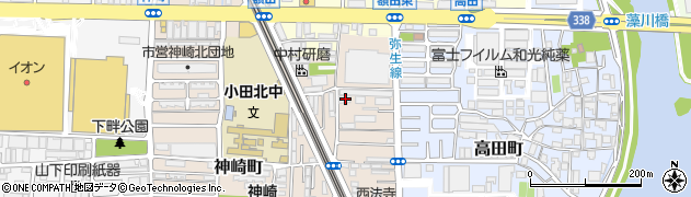 兵庫県尼崎市神崎町39-6周辺の地図