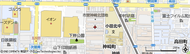 兵庫県尼崎市神崎町17周辺の地図