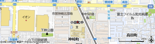 兵庫県尼崎市神崎町24周辺の地図