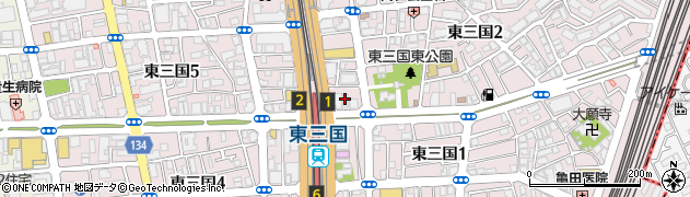 株式会社ジャパンクリエイト新大阪支店周辺の地図