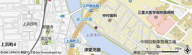 新江戸橋周辺の地図